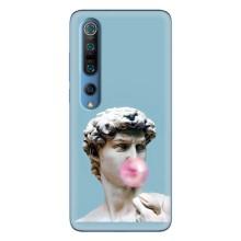 Бампер с принтом Мемы для Xiaomi Mi 10 Pro – Статуя Давида