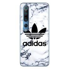 Чохли Адидас для Xiaomi Mi 10 Pro (AlphaPrint) (Адідас на мраморі)