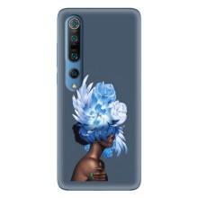 Чехлы (ART) Цветы на Xiaomi Mi 10 Pro (VPrint) (Цветы на голове)