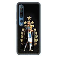 Чехлы для Xiaomi Mi 10 Pro (Leo чемпион) (AlphaPrint) (Месси Король)