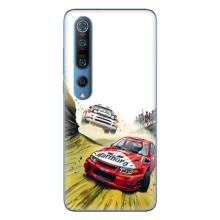 Чохли з Машинами на Сяомі Мі 10 Про (VPrint) (Гоночні Тачки)