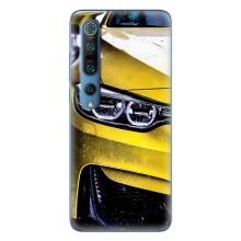 Чохли з Машинами на Сяомі Мі 10 Про (VPrint) (Жовта машина)