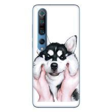 Чохли з собаками для Xiaomi Mi 10 Pro (VPrint) (Радісний Хаскі)