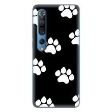 Чохли з собаками для Xiaomi Mi 10 Pro (VPrint) (Сліди собаки)