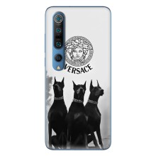 Чехлы VERSACE для Ксяоми Ми 10 Про (PREMIUMPrint) (Доберман Версаче)