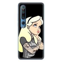 Чохол з друком для Xiaomi Mi 10 Pro - (Мода) (AlphaPrint) (Дівчина в тату)