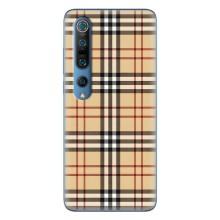 Чехол с Брендами одежды на Ми 10 Про – Burberry стиль