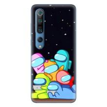 Чохли Амонг Ас для Xiaomi Mi 10 Pro (AlphaPrint) (Скіни в космосі)