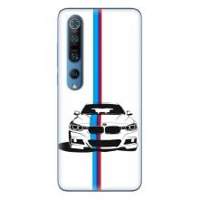 Чохол для Сяомі Мі 10 Про - з принтом БМВ (AlphaPrint) (Машина БМВ)