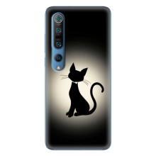 Чохол з принтом для Xiaomi Mi 10 Pro (AlphaPrint) Модні коти (Силует котика)