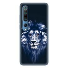 Чохол з картинкою ЛЕВ для Xiaomi Mi 10 Pro (VPrint) (Синій Лев)