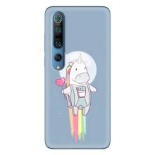 Чехол Unicorn на Xiaomi Mi 10 Pro – Единорог космонавт