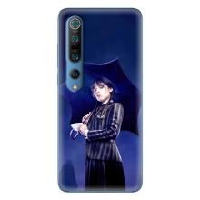 Чохли Венсдей на Xiaomi Mi 10 Pro Уенсдей (AlphaPrint) (Венздей з парасолькою)