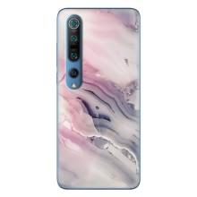 Мраморний чехол на Xiaomi Mi 10 Pro (VPrint) (Пурпурний Мрамор)