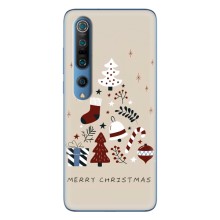 Різдвяні Чохли для Xiaomi Mi 10 Pro (VPrint) (Merry Christmas)