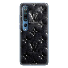 Текстурний Чохол Louis Vuitton для Мі 10 Про – Чорний ЛВ