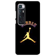 Чехлы для Xiaomi Mi 10 Ultra - с картинкой JORDAN (AlphaPrint) – Jordan Gold