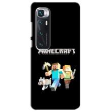 Чохол Майнкрафт на Xiaomi Mi 10 Ultra (AlphaPrint) Minecraft (герої Minecraft)