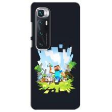 Чохол Майнкрафт на Xiaomi Mi 10 Ultra (AlphaPrint) Minecraft (персонажі Minecraft)