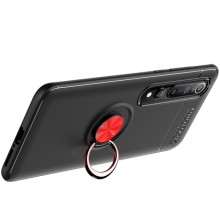 TPU чохол Deen ColorRing під магнітний тримач (opp) для Xiaomi Mi 10 / Mi 10 Pro – Чорний