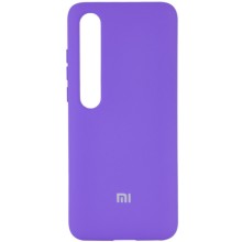 Чехол Silicone Cover Full Protective (A) для Xiaomi Mi 10 / Mi 10 Pro – Фиолетовый