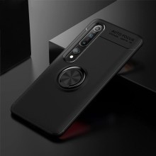 TPU чохол Deen ColorRing під магнітний тримач (opp) для Xiaomi Mi 10 / Mi 10 Pro – Чорний