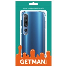 чохол TPU GETMAN Ease зі зміцненими кутами для Xiaomi Mi 10 / Mi 10 Pro – Прозорий