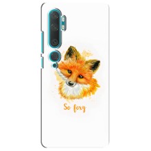 Чехлы с картинкой Лисички для Xiaomi Mi 10 (VPrint) (Девочка Лиса)