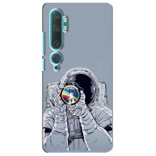Чехол NASA для Xiaomi Mi 10 (AlphaPrint) (Космонавт фото)