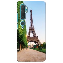 Чехол Эйфелева Башня для Xiaomi Mi 10 - (AlphaPrint) (Дорога в Париж)