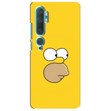 Чехол с Симпсонами для Xiaomi Mi 10 (VPrint) (Гомер)