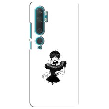 Чехлы Венсдей на Xiaomi Mi 10 Уэнсдей (AlphaPrint) (танец Уэнздей)