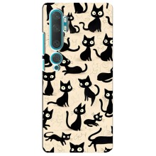 Чехол с рисунком кот на Xiaomi Mi 10