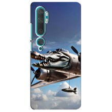 Чехол с мемом Тралалело тралала на Xiaomi Mi 10 (Бомбардиро крокодило)