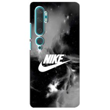 Чехол с логотипом Найк на Xiaomi Mi 10 (Найк дымчатый)