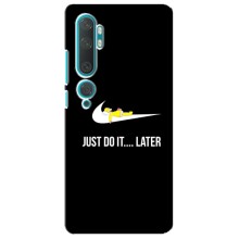 Чехол с логотипом Найк на Xiaomi Mi 10 (Nike just do it)