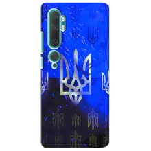 Чехол с украинским гербом на Xiaomi Mi 10 – Гербы на синем