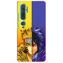 Купить Чехлы на телефон с принтом Anime для Сяоми Ми 10 (Naruto Vs Sasuke)