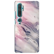 Мраморный чехол на Xiaomi Mi 10 (VPrint) (Пурпурный Мрамор)
