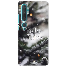 Новогодние, Праздничные Чехлы для Xiaomi Mi 10 - 2024 год (Hello winter)