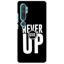 Силиконовый Чехол на Xiaomi Mi 10 с картинкой Nike – Never Give UP