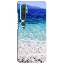 Силиконовый чехол с КАРТИНКАМИ лето для Xiaomi Mi 10 (AlphaPrint) (Море)