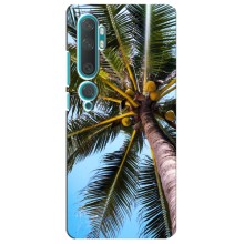 Силиконовый чехол с КАРТИНКАМИ лето для Xiaomi Mi 10 (AlphaPrint) (Пальма)