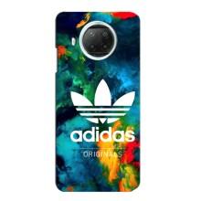Чохли Адидас для Xiaomi Mi 10i (AlphaPrint) (Яскравий Адідас)