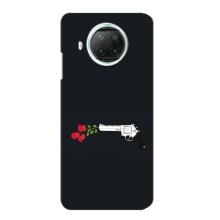 Чехлы (ART) Цветы на Xiaomi Mi 10i (VPrint) (Неожиданные цветы)