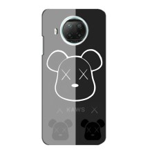 Чехлы для Xiaomi Mi 10i - Bearbrick Louis Vuitton (PREMIUMPrint) (БеарБрик глаза)