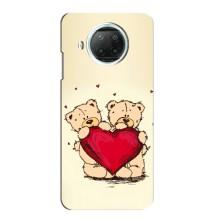 Чехлы для любимой на Мі 10і (VPrint) (Медвежата)