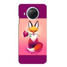 Чохли з картинкою Лисичка для Xiaomi Mi 10i (VPrint) (Лиса з трояндою)