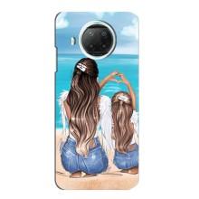 Чохол з друком для Xiaomi Mi 10i - (Мама з дитинкою) (AlphaPrint) (Мама з донькою)