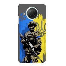 Чехлы с картинкой ЗСУ для Xiaomi Mi 10i (AlphaPrint) (АРТ солдат)